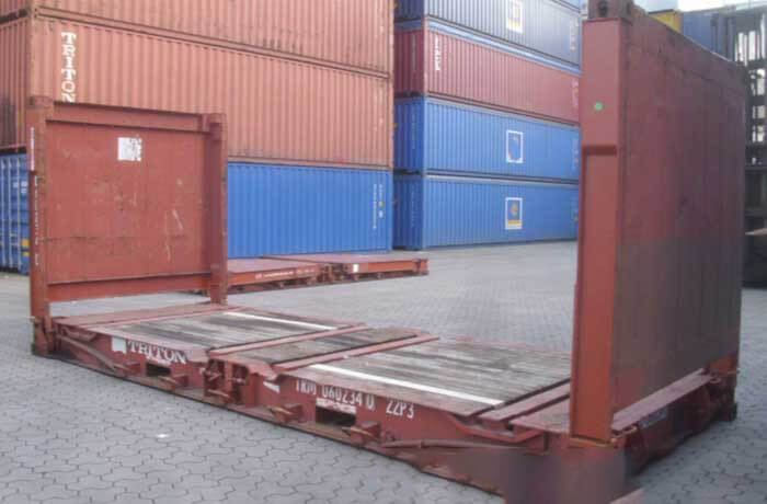 20ft Flat Rack container