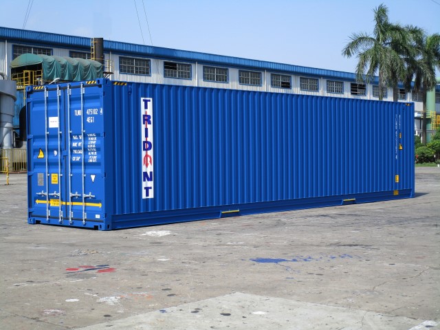 40ft High Cube Pallet Wide container