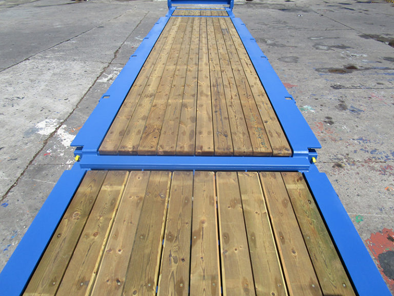 40ft Flat Rack containers Collapsible 40foot container